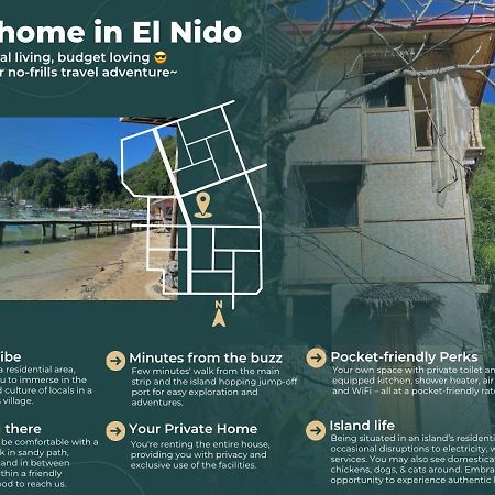El Nido Backpackers Guesthouse Luaran gambar